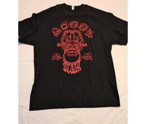 Alstyle Apparel & Activewear Classic -Black T-Shirt W/front Design